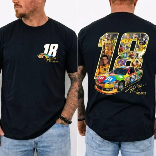 Kyle Busch Tribute Shirt, Vintage Legend Memorial Tee