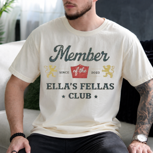 Ella's Fellas Club Shirt, Country Music Fan Gift