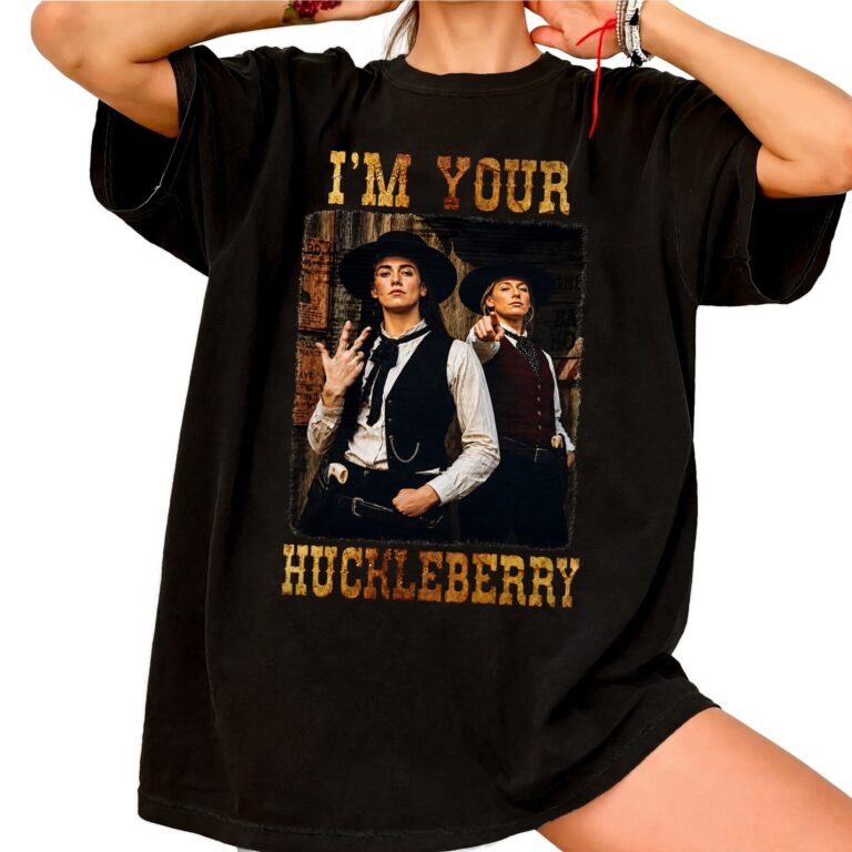 “Free Shipping” Sophie x Clark “I’m Your Huckleberry” Shirt .#