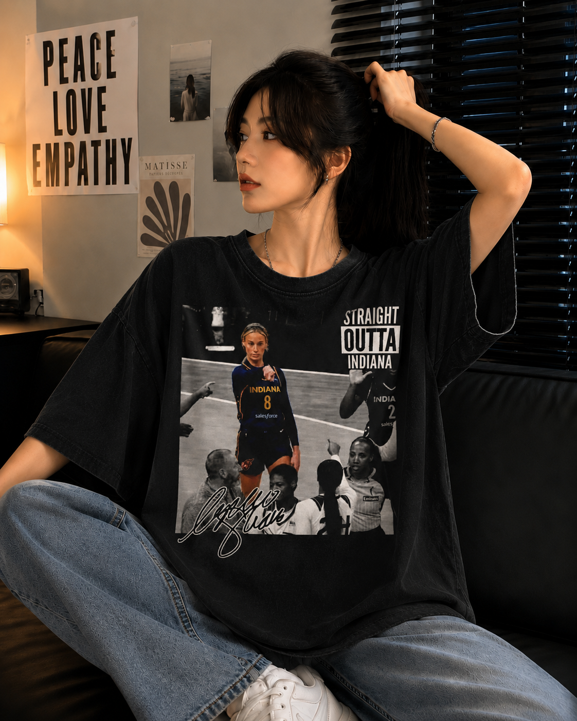 Sophie Cunningham Basketball Shirt, Sophie Cunningham Pointing Shirt C