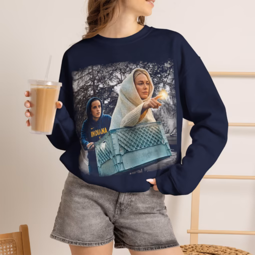 Sophie Cunningham Basketball Shirt, Caitlin Clark Sophie Cunningham ET Parody Shirt, Funny Basketball Meme Tee (C)