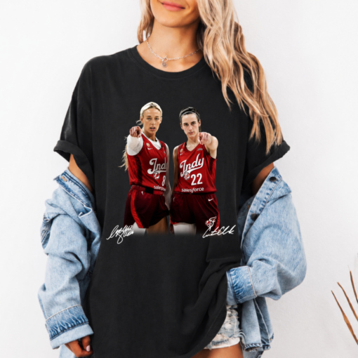 Sophie Cunningham & Caitlin Clark Shirt FreeShip (C)