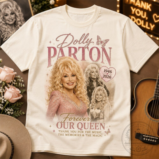 Dolly Parton 1946–2026 Memorial RIP T-Shirt (C)