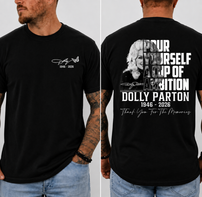 Dolly Parton Tribute Shirt, 1946-2026 Memorial Country Music Legend Gift (C)