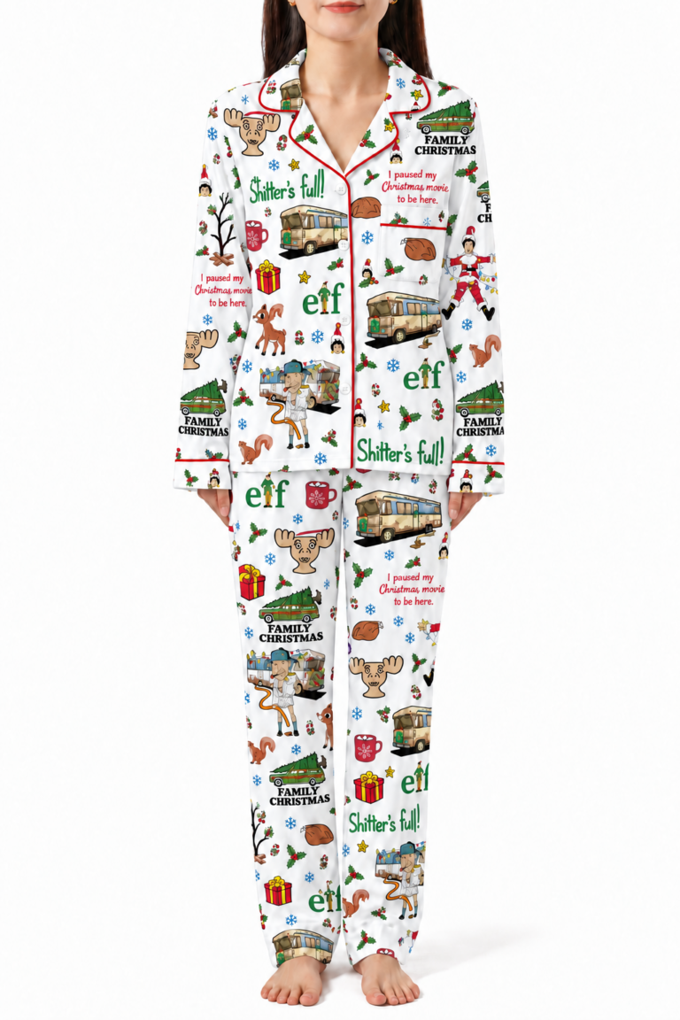 Personalized Matching Family Pajamas – Adult & Kids Pajama Set
