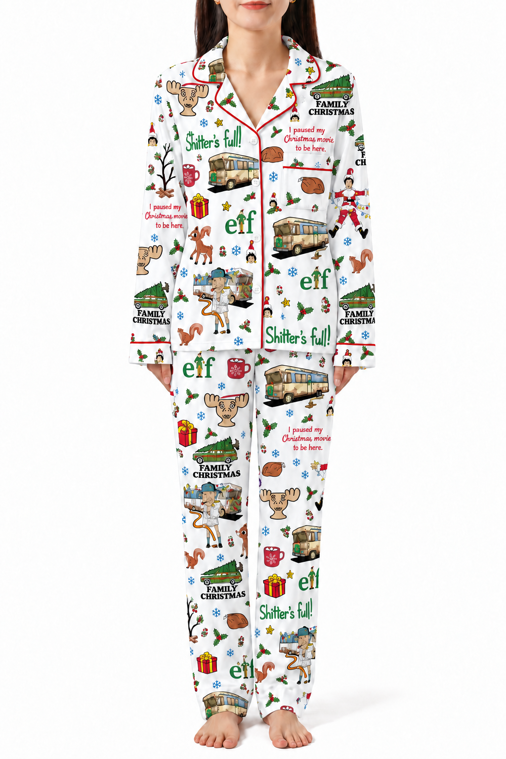 Personalized Matching Family Pajamas – Adult & Kids Pajama Set